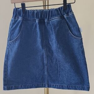 Le Bon Shoppe City denim Skirt Small